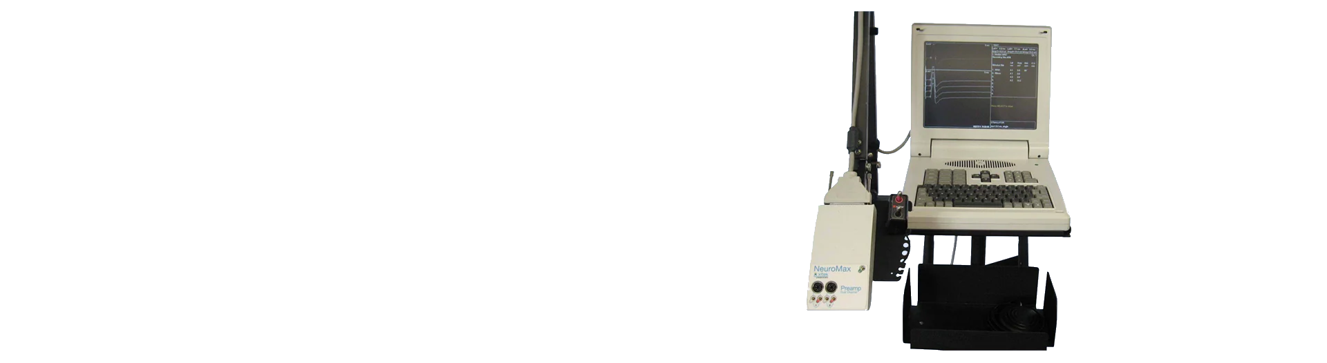 Background image of XLTEK NeuroMax 1002 CE with USB - WHITE - 2-Channel