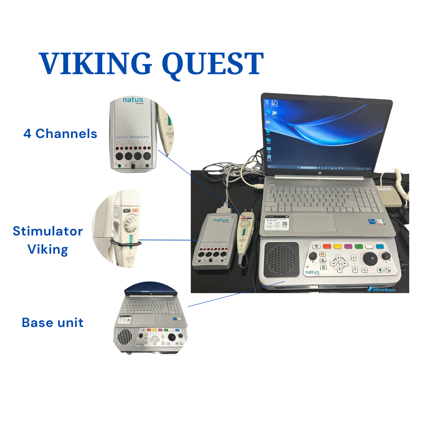 Nicolet Viking Quest EMG 4-Channel with Evoked Potentials