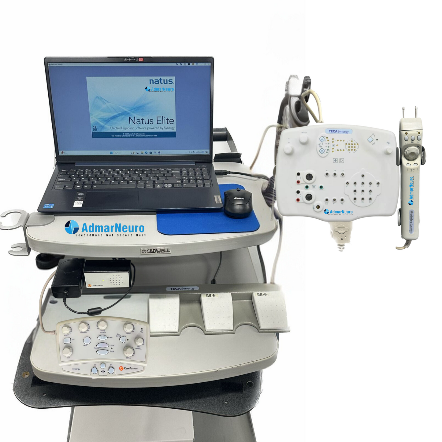 Teca Synergy 5-Channel EMG/NCV Oxford Instruments Plinth Base