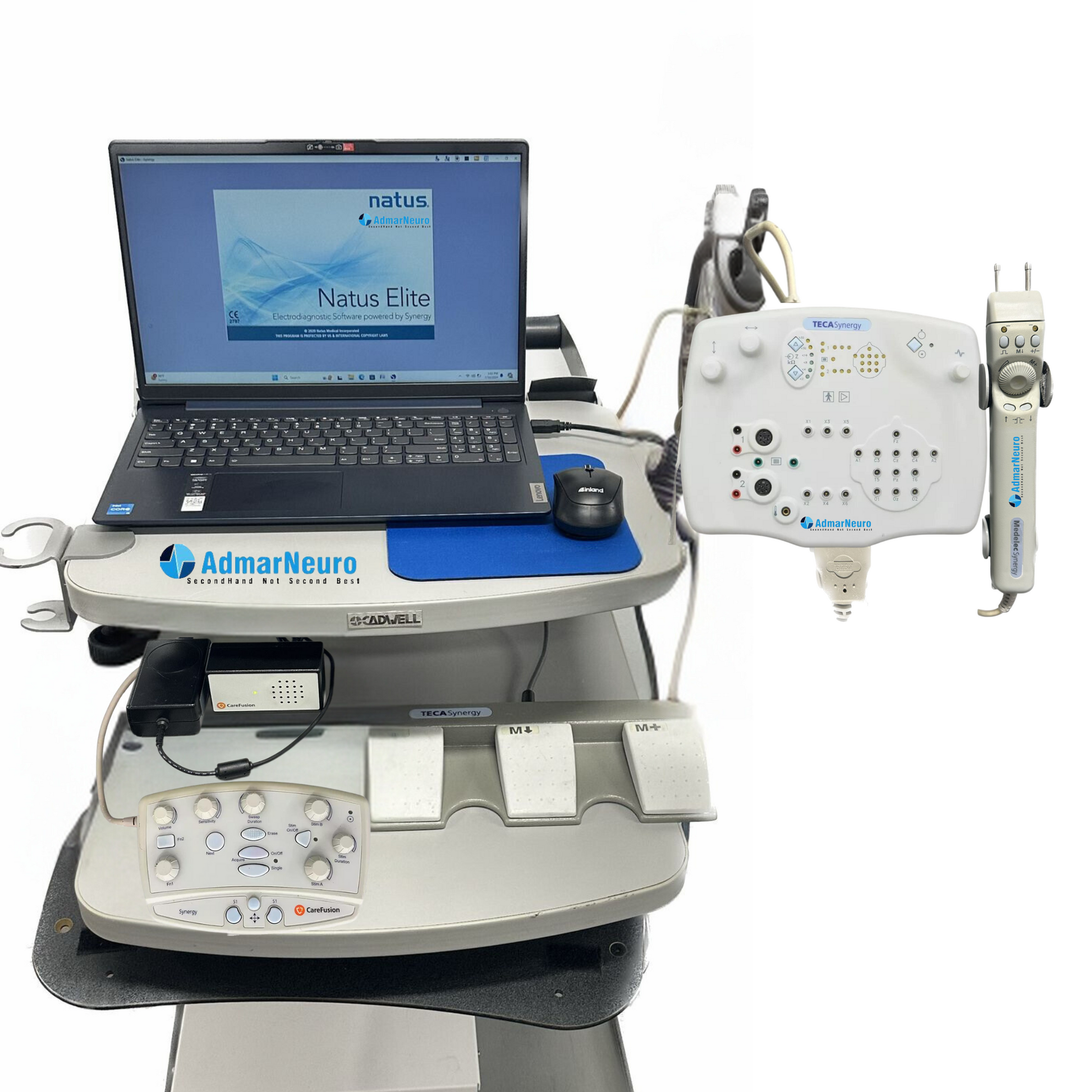 Teca Synergy 5-Channel Emg/Ncv Oxford Instruments Plinth Base Emg Machines