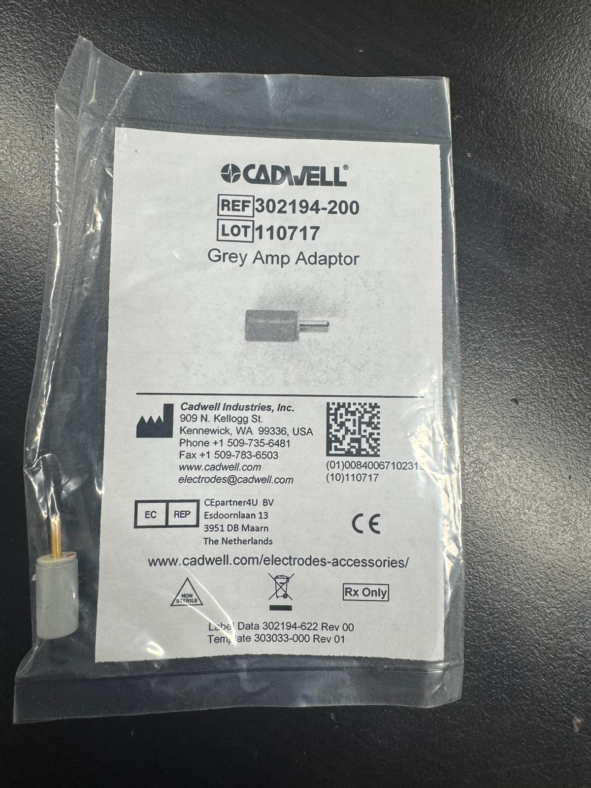 Cadwell Grey Amp Adapter