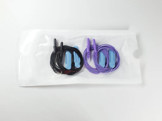 Protectrode® - Neonatal EEG Needle Electrodes, Blue Cap, *SHORT* 18" (0.5m) lead-wire